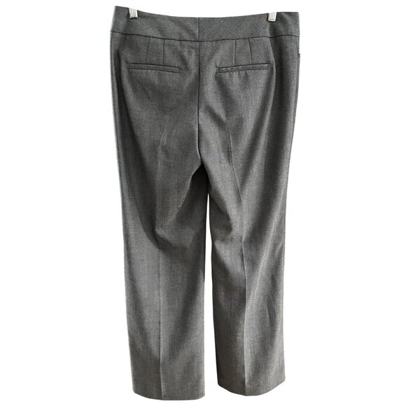 NWT White House Black Market Herringbone Black and White Legacy Modern Bootcut D - Picture 2 of 6